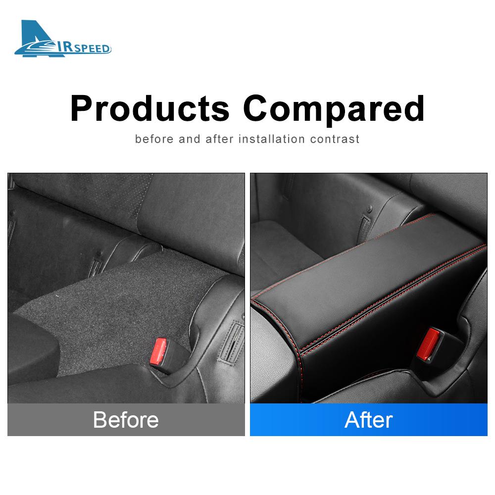Für Subaru BRZ Toyota GR86 2021 2022 2023 2024 Wildleder Armlehnenbox RHD LHD Leder Armlehnen-Konsolen-Behälter-Pad Innenraumverkleidung