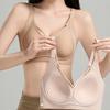 Simple and Elegant Bra with Sexy No Underwire No Scar Smooth Surface Comfortable for Women Gathering and Supporting Bra Push Up Bra