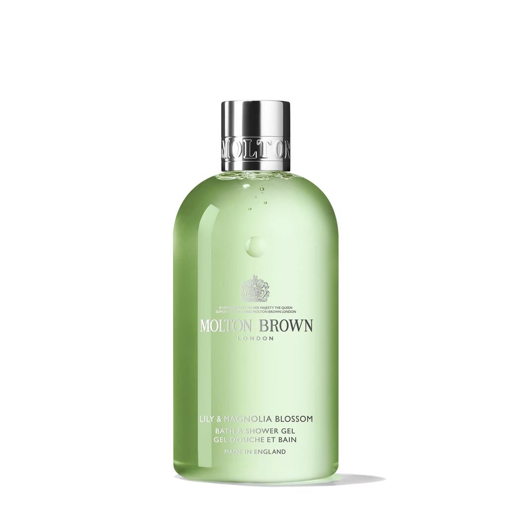 MOLTON BROWN Lily Magnolia Blossom Bath Shower Gel 300ml Molton Brown Bubble Bath Body Wash White Floral Sweet Bouquet Uplifting [Official] & &