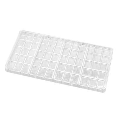 Long Row Chocolate Stencil Rectangular Grid DIY Chocolate Baking Template Kitchen Supply