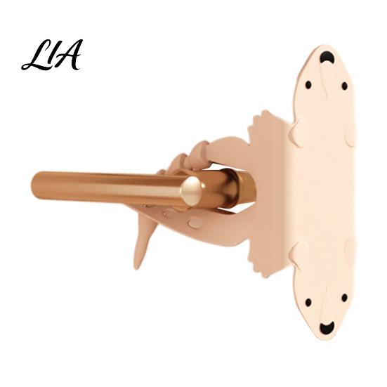 Cute Cartoon Door Protector Silicone Silencer Lock Sleeve, 5-Position Adjustable Latch Cover Buffer, Wall for Handle Bear Cushion Noise Reduction,