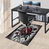 1PC Rose Heart Carpet Office Rug Mat Home Decor Area Carpet Festival Gift Office Desk Chair Carpet Longlasting Material