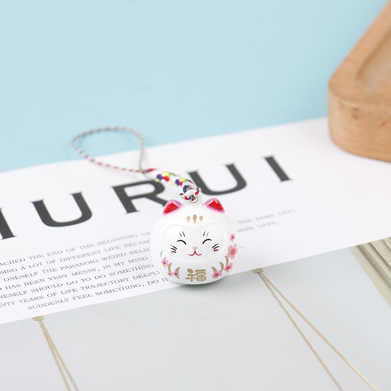 

Мультфильм японский Lucky Cat брелок Maneki Neko безделушки автомобильная сумка кулон брелок белый