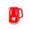Wasserkocher im Retro-Stil mit Kalksteinfilter Retro Tea Red Kitchencook