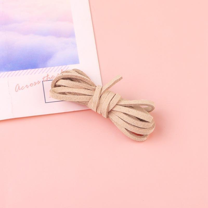 Korean suede rope for DIY jewelry making, 3mm braided wire for bracelets and necklaces. Add a touch of handmade to your accessories!