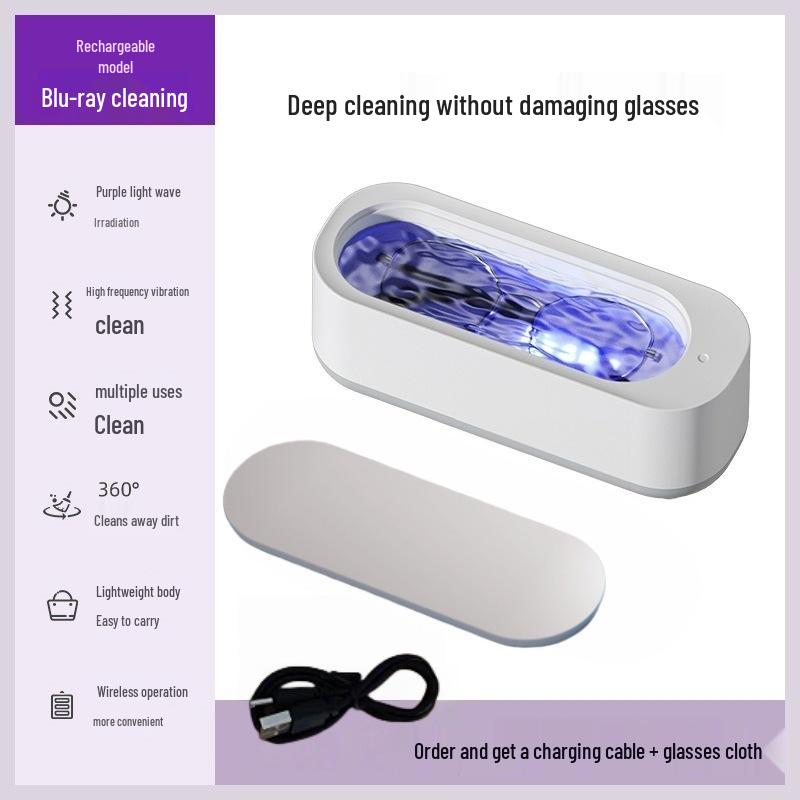 Portable Multi-functional Cleaner for Jewelry, Glasses, Dentures & Razors