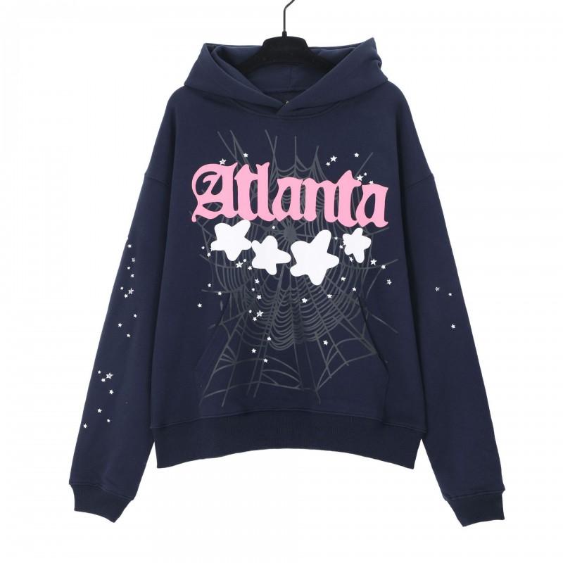 Unisex Oversized Hoodie With Foil Bubble Letter Print 555555 Streetwear Casual Sweatshirt Men Women