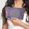 Damen Make-up Tasche Vintage Mandala Print Kosmetiktasche Leichte Clutch Münzfach Reißverschluss Tragbare Make-up Tasche Kulturtasche