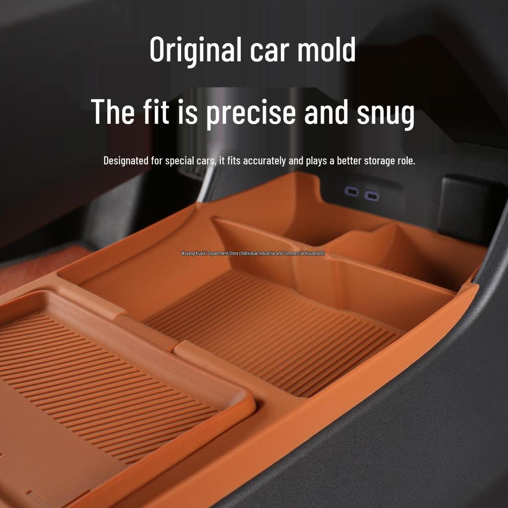 Buick Zhi Jing L7 Armrest Console Lower Storage Box Interior Dustproof Organizer