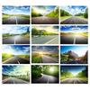 150*100cm/225*150cm Natural Scenery Photography Background Highway Landscape Travel Photo Backdrops Studio Props