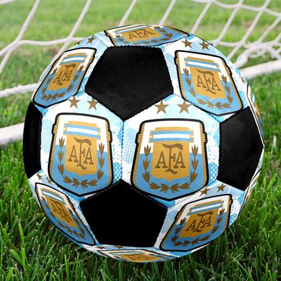 1pc Messi Soccer Ball Size 5 Indoor Soccer Ball Fashion Colorful Backyard Game - Great For Sports Fans Gift HE45