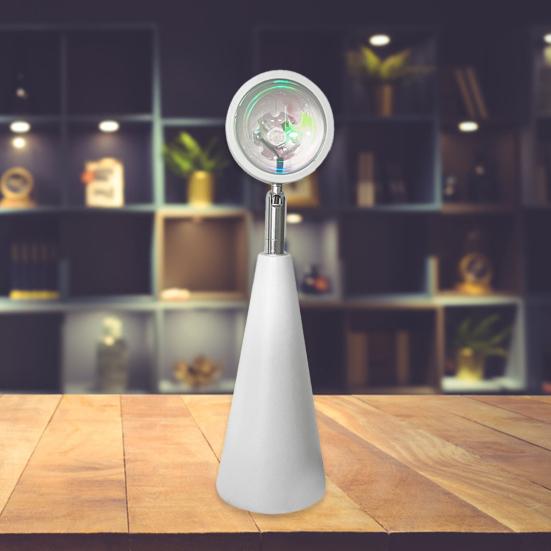 

Проекционный светильник, вращающийся, потрясающий визуальный дизайн, эффект ABS, USB-проекционная лампа, настольный декор для дома