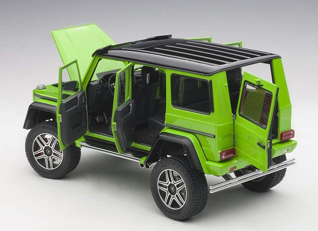 AUTOart G500 Squared Green Finished Product 1/18 Mercedes-Benz 4×4