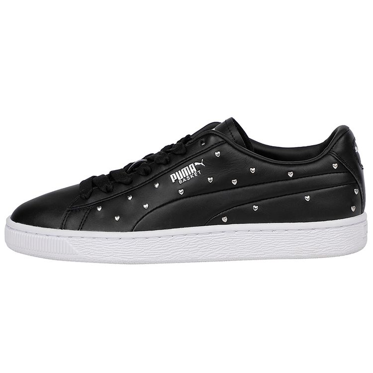 

Кроссовки Puma Basket Studs Черные Женские Серебристые 369298-02