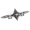 Metal Alloy Front Middle Rear Straight Axle with Servo Base for 1/10 RC Rock Crawler Car Axial SCX10 RC 4WD D90 Upgrade Parts