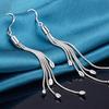 Olive Korean Long Tassel Earrings - European & American Fashion Jewelry