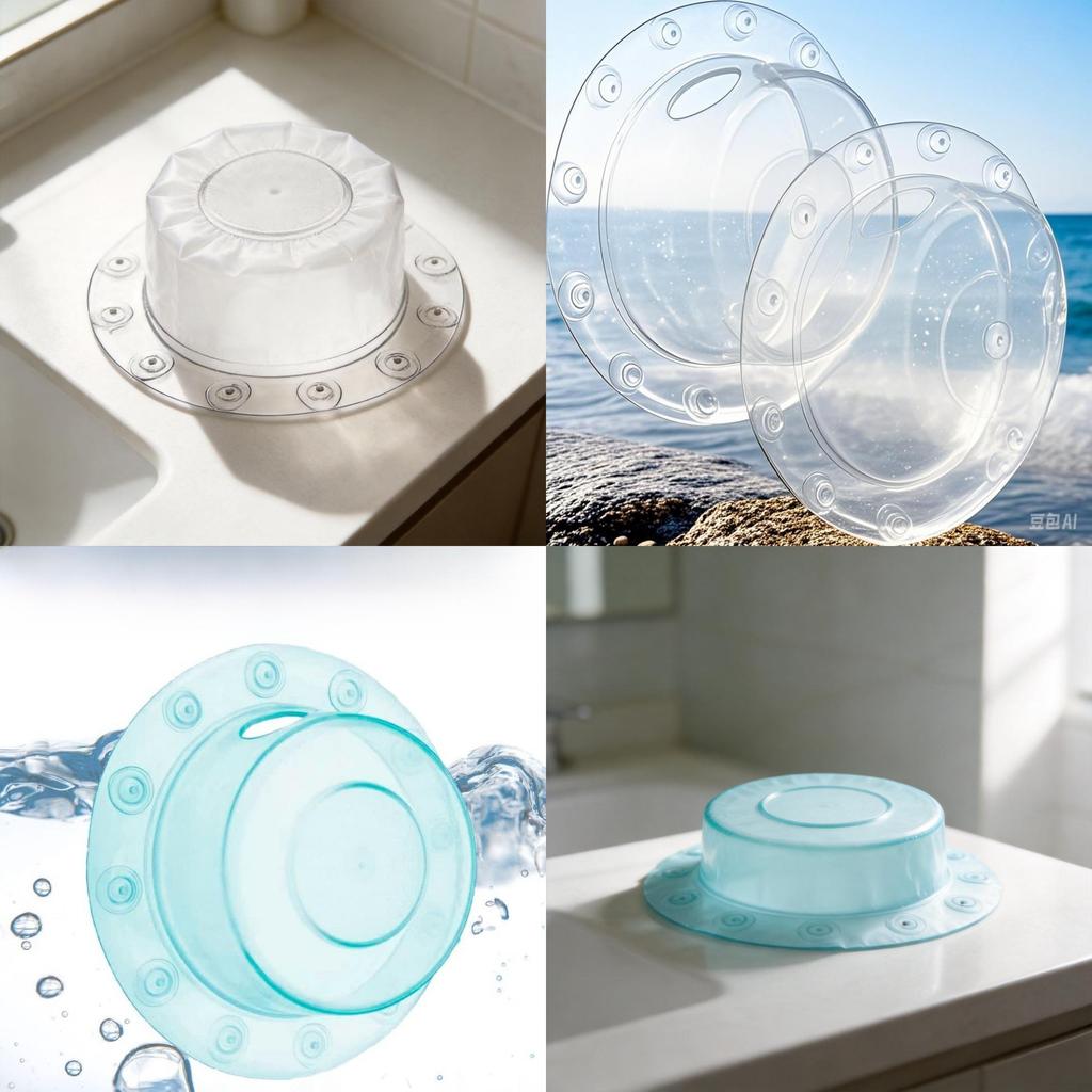 Modern Minimalist Bathtub Drain Cover With Pvc Material For Overflow Prevention And Water Level Control