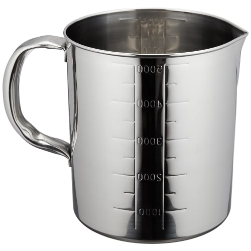 Ichibishi Metal Measuring Cup, 5L, 6-224-06