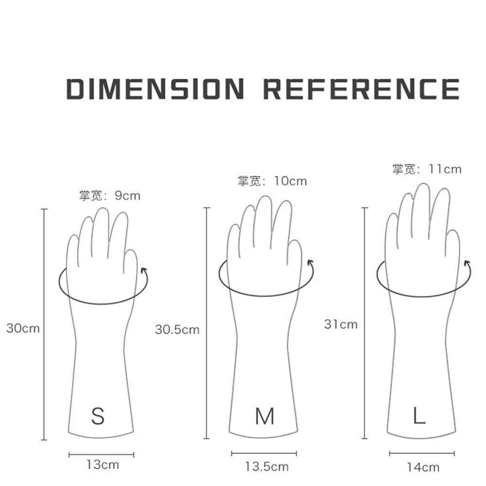 Vodotěsné domácí čisticí rukavice Rukavice na mytí nádobí Kuchyňské Odolné Čisticí Domácí práce Domácí práce Nástroje na mytí nádobí