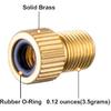 5Pc Presta Valve Adapter Convert Presta to Schrader French/UK to US Inflate Tire Using Standard Pump or Air Compressor Tire Chucks 1