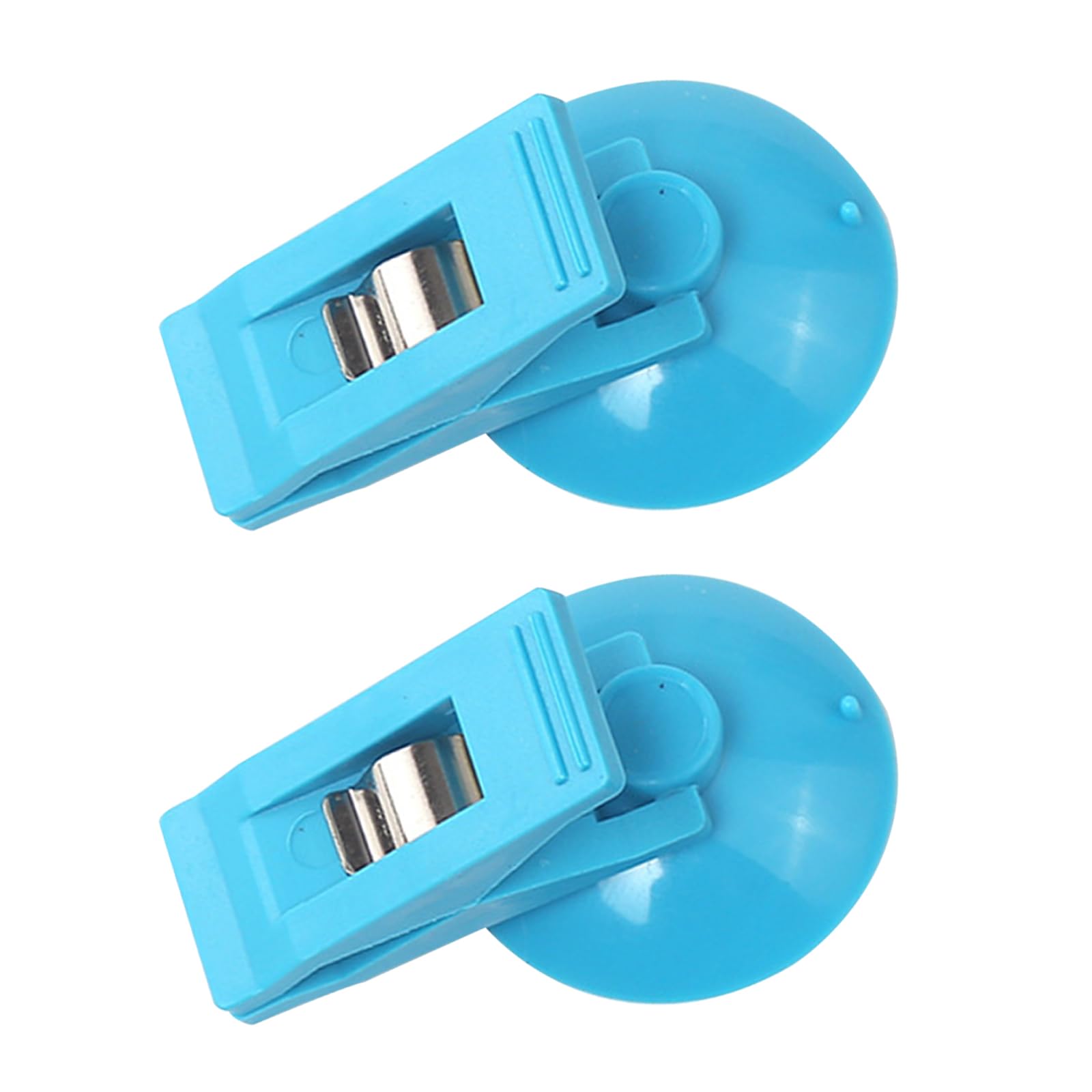 

Car Suction Cup Clip Ticket Holder Car Bill Card Clamp with Advertising for Glasses Window Office Door (2 Pack, Blue) синий