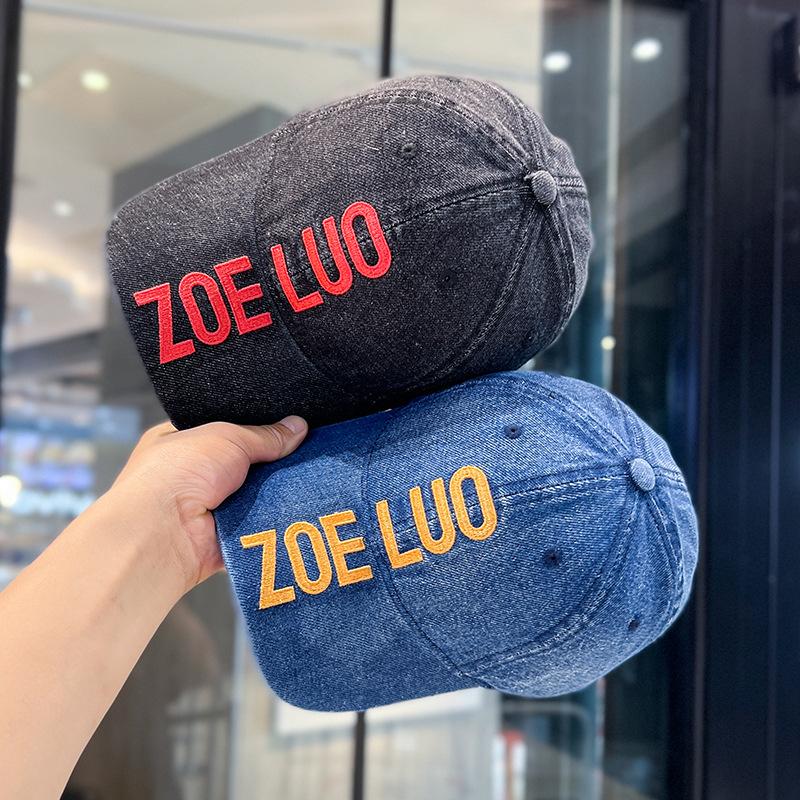 Fashion Big Letter Embroidery Baseball Cap For Men Women Spring Summer Outdoor Sport Dad Hats Youth Student Hip Hop Sun Caps