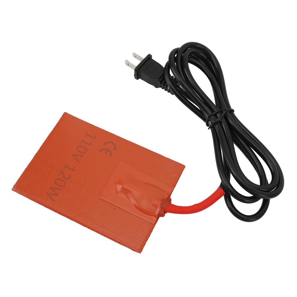 Heizkissen aus Silikonkautschuk Effiziente Heizdecke Flexible Matte mit Draht und Stecker für