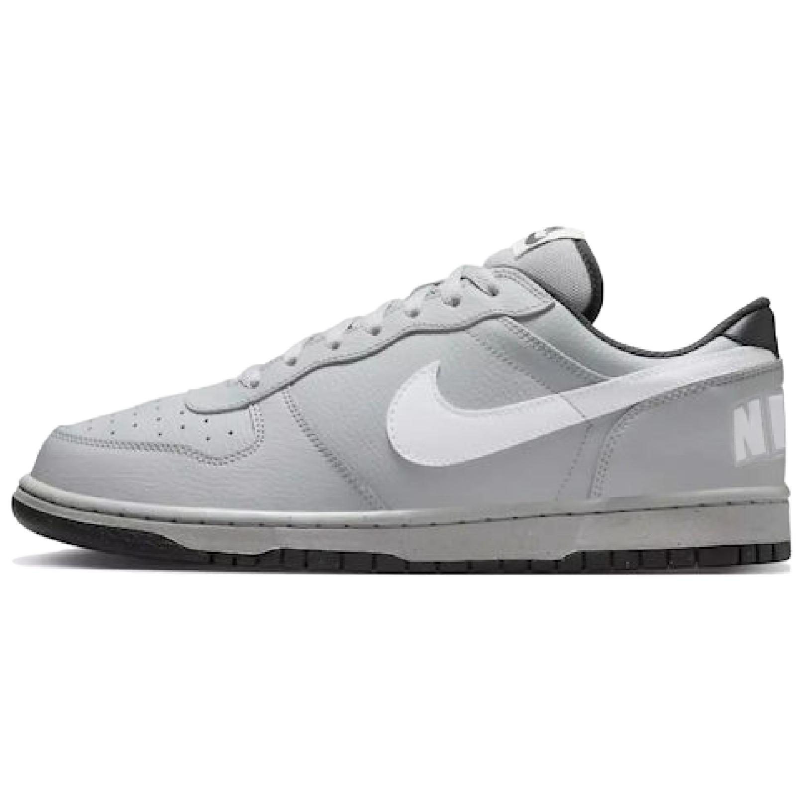 

Nike Big Comfortable Low top Skateboard Shoes Men s Gray 355152-017 44