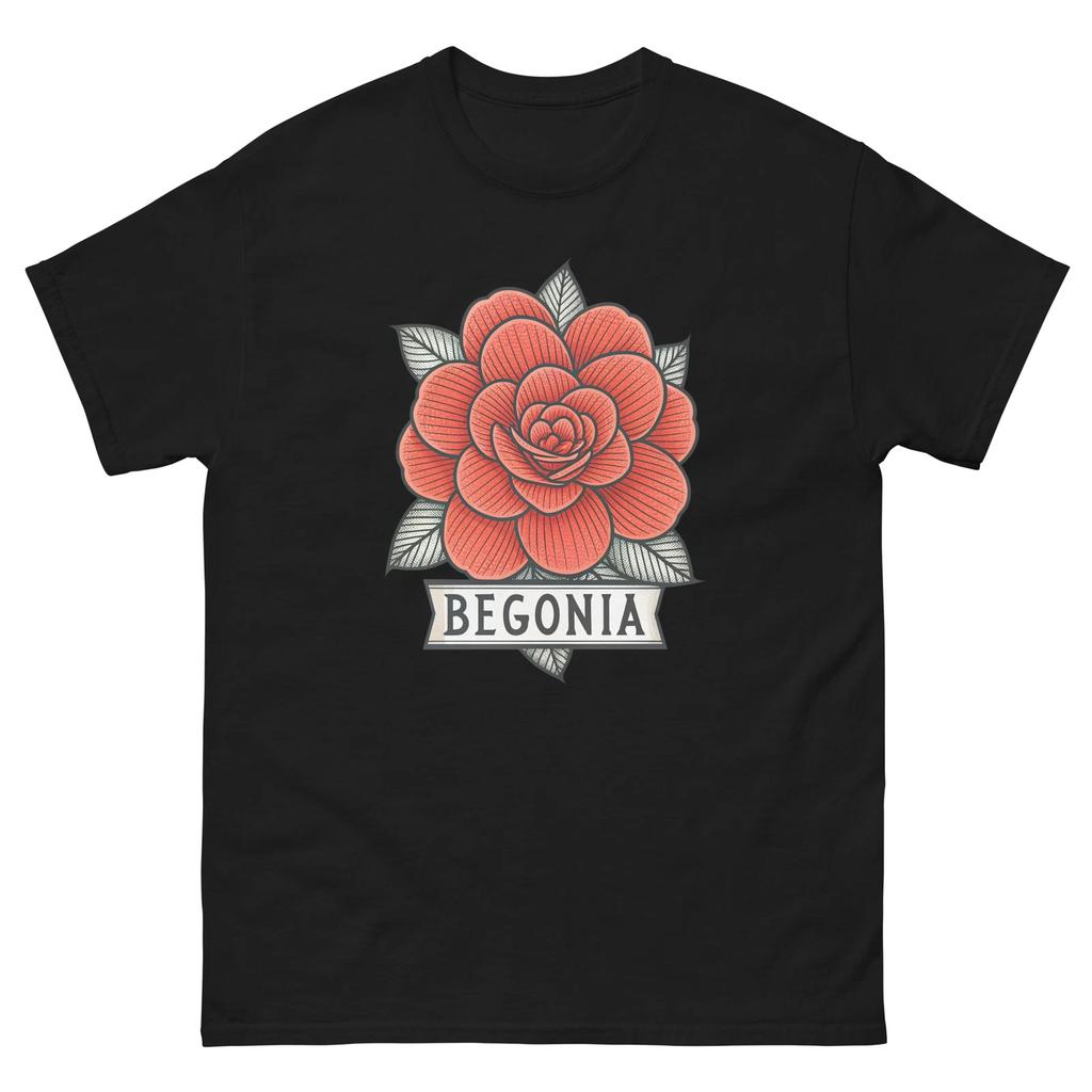 Begonia Plant Horticulture Landscaping Gardening T-Shirt