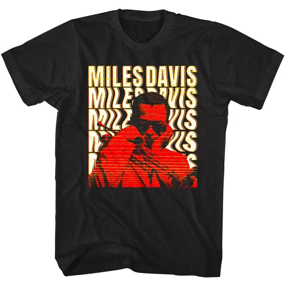Miles Davis graphic retro music T-shirt