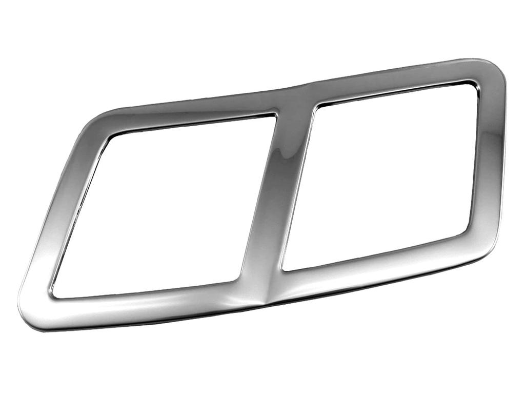 BRIGHTZ Finish Stainless Steel Plated Bonnet Duct Ring for Taft 910 Ultra-Mirror [BON-COV-034] LA900S/LA910S, LA900, LA910, A900, A910, 900,