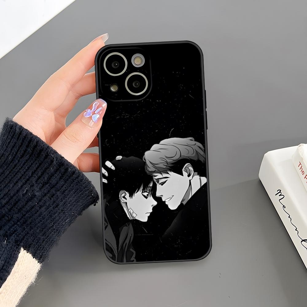 Anime Kill Stalker Phone Case For Iphone 16 Plus 15 14 Pro Max 13 Mini 11 12 Xr X Xs 6 7 8 SE Plus Back Cover