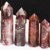 Natural Stone And Crystals Point Wand Witchcraft Rose Quartz Amethyst Home Decoration Mineral Stones Crafts Room Aquarium Decor