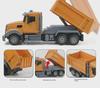 Multi-Function Remote Control Dump & Mixer Truck Toy Set
