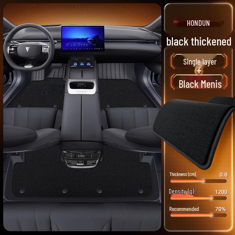 Deep Blue L07 TPE2025 5-Seater Car Floor Mat Set - Interior Carpet Accessories