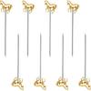 Horse Cocktail Reble Picks Martini Toothpicks Metal Toothpicks Fancy Toothpicks for Appetizers 8 Pieces