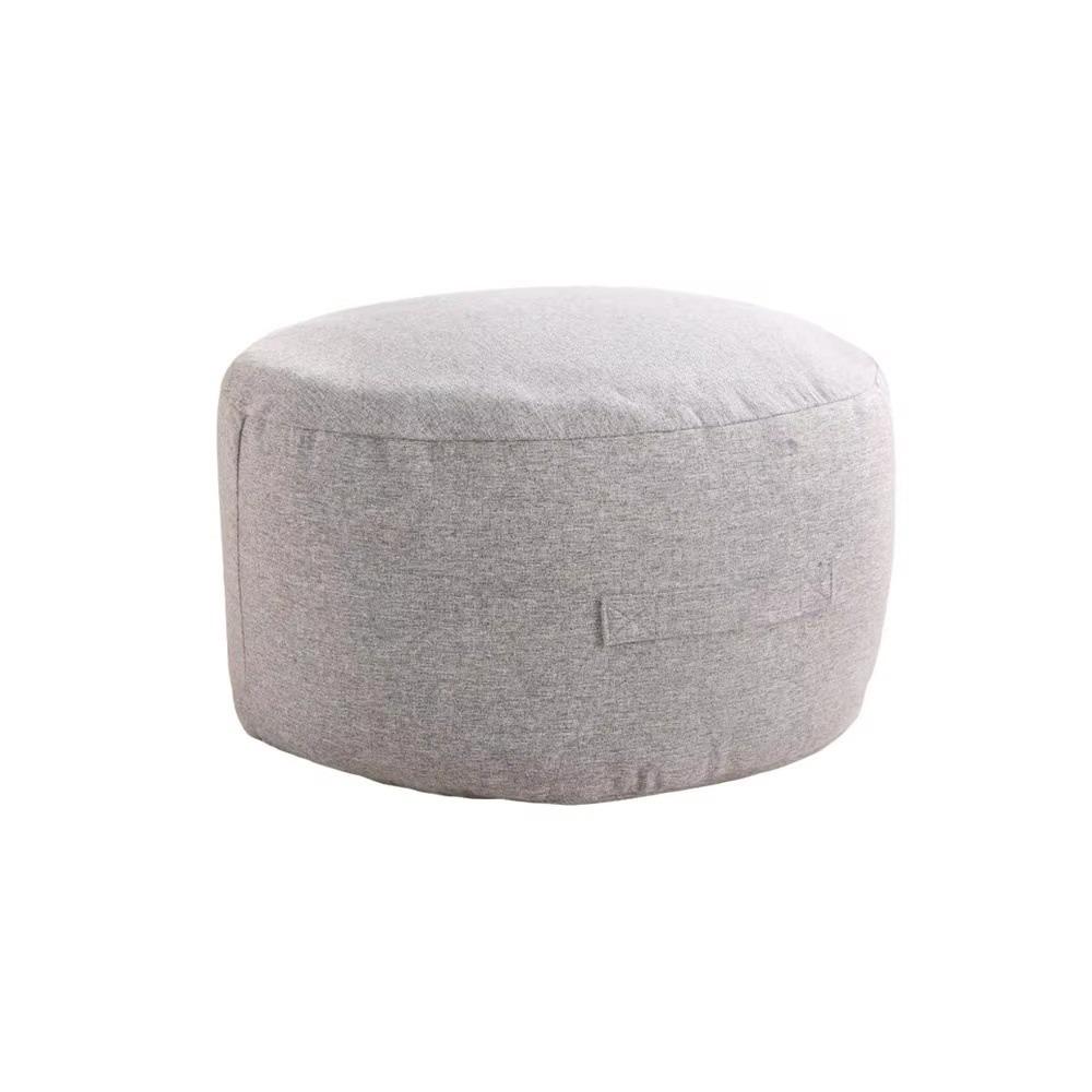 Large Capacity Round Seat Cushion Cover Large Opening Multi Color Unstuffed Cushion Cover Polyester Fiber Sofa Stool Cover
