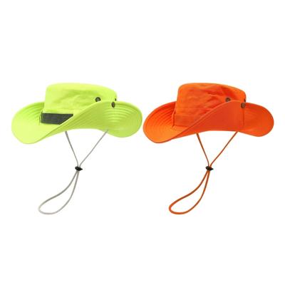 Fluoreszierender Eimerhut Mit breiter Krempe Sonnenschutzkappen für Männer und Frauen Outdoor-Aktivität Camping Wandern Fischerhut