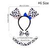 Dogs Hair Hoop Set Plush Tail Dogs Lovely Dogs Ears Headband Mesh Skirt Gloves Animals Dogs Cosplay Set for Halloween