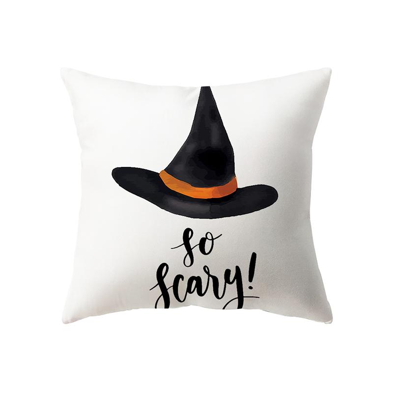 Pumpkin Halloween Theme Pillow Cover Sofa Cushion  Holiday Gift Party Decoration Home Decor