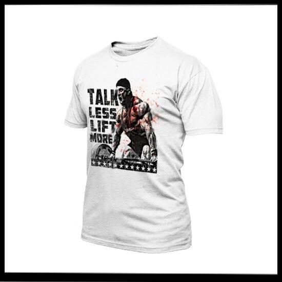 

Military Fitness Gym Motivation T-Shirt Train Warrior Quote Jiu Jitsu Boxing tee S