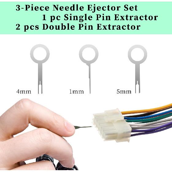 41 PCS Terminal Removal Tool Kit, Depinning Tool Pin Removal Tool, Pin Extractor Removal Tool Kit, Electrical Tools Wire Connector Pin Release