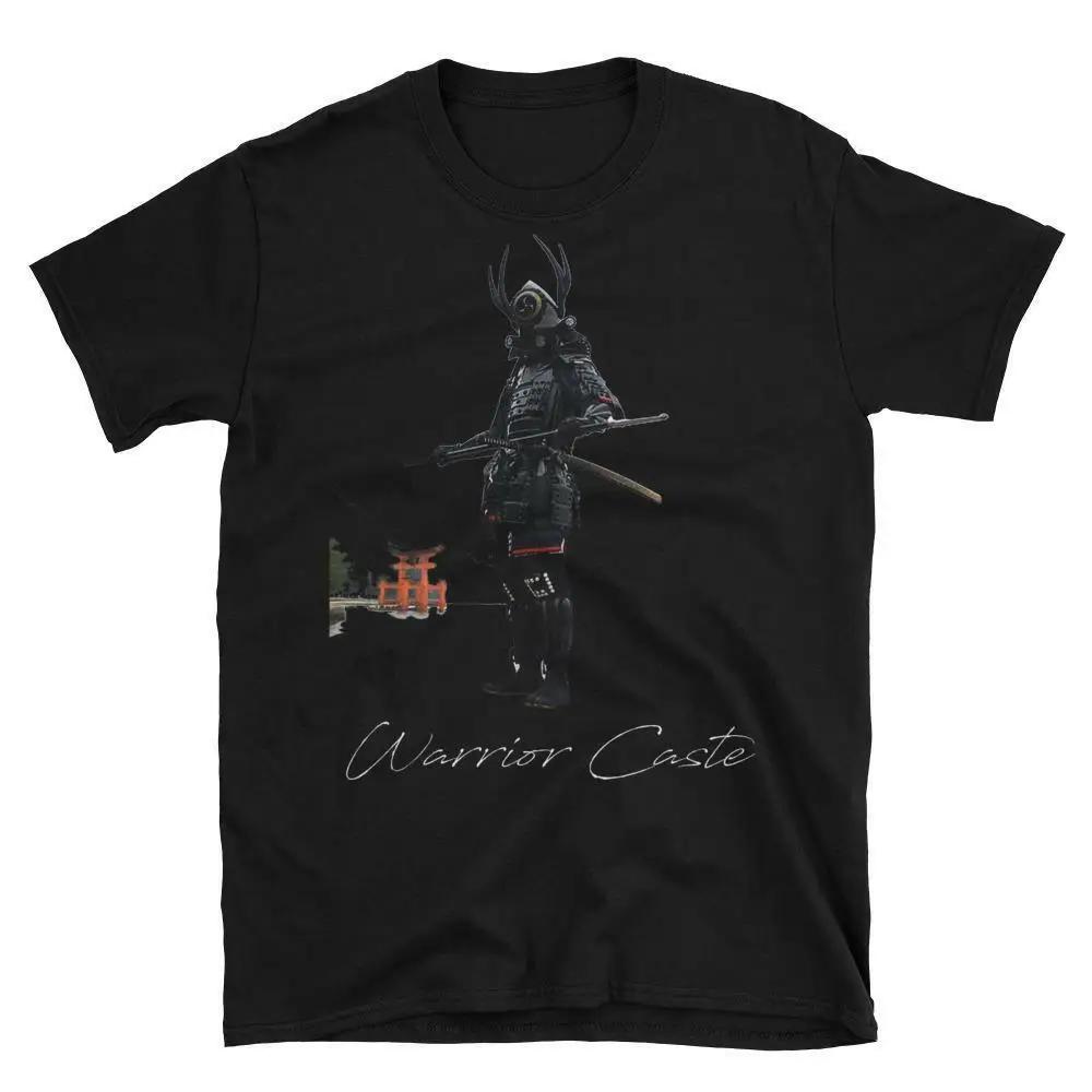 

Put on The Full Armor Samurai T Shirt Short Sleeve 100 Cotton Casual Tshirts Loose Top Size S3XL 4XL
