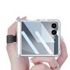 Samsung ZFlip7 Handyhülle Faltbarer Bildschirm Galvanisiertes Phantom Voll Inklusive Silikon Armband Hülle Folie Schutzhülle Hartschale