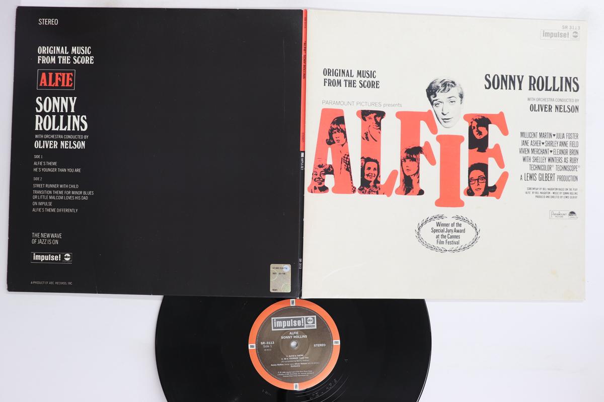 

LP Record SONNY ROLLINS - Alfie SR3113 IMPULSE 2016 UK Jazz Used