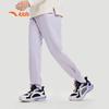 Anta Kids Girls' Fleece-Lined Winter Knitted Sports Jogger Pants A62447711
