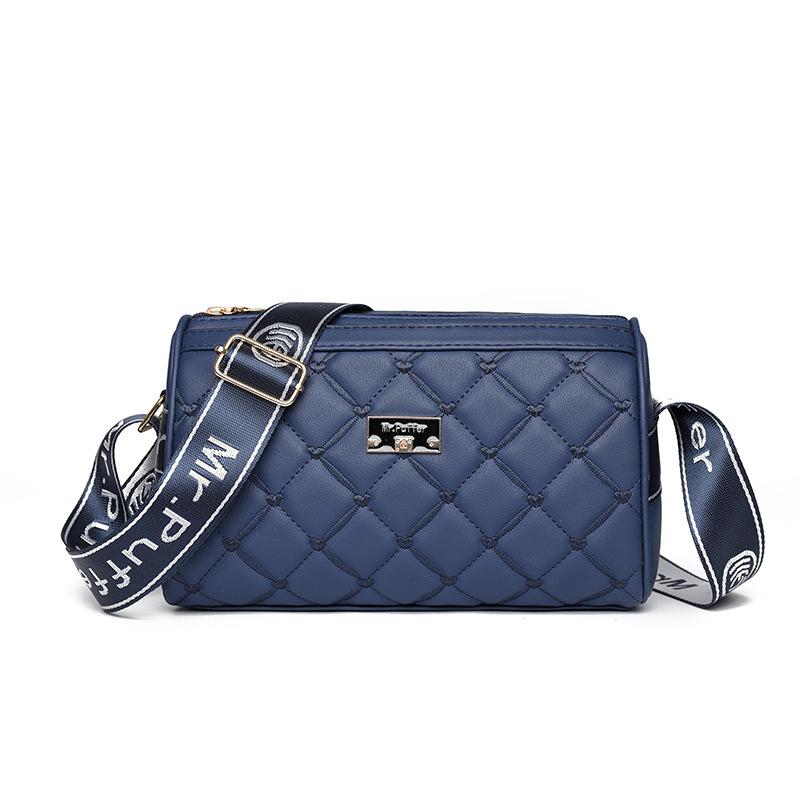 Bag New Embroidery Thread Love Satchel Fashion Trend Ladies Mom Shoulder Small Square Bag Oblique Span Bag