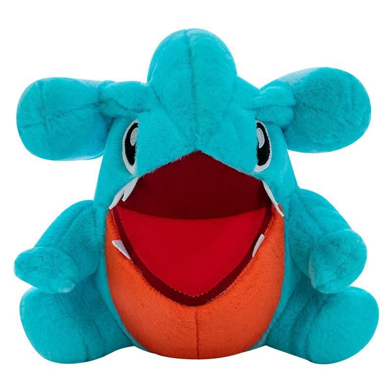 Round Land Shark Plush Toy Big Mouth Shark Funny Doll Doll Children's Birthday Gift Doll Machine Exchange