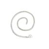 Sterling Silver Necklace Men 'S Hip -Hop Versatile High -End Superficial Domineering Chain