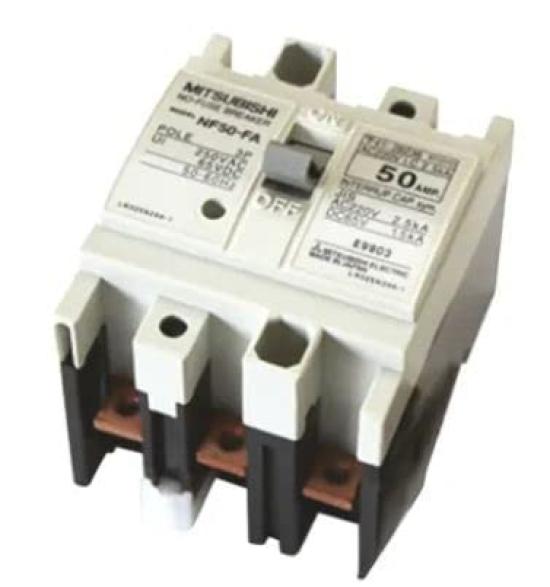 

Mitsubishi Electric 3P 40A Fuse NN NF50-FA (No Breaker) (3 Pole) (AC/DC)